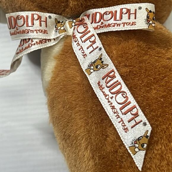 STUFFIN RUDOLPH THE RED NOSED REINDEER THE‎ ISLAND MISFIT TOY COLLECTION - Picture 5 of 7